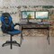 Flash Furniture Black Gaming Desk and Chair Set with Cup Holder BLN-X10D1904-BL-GG - alternate 1